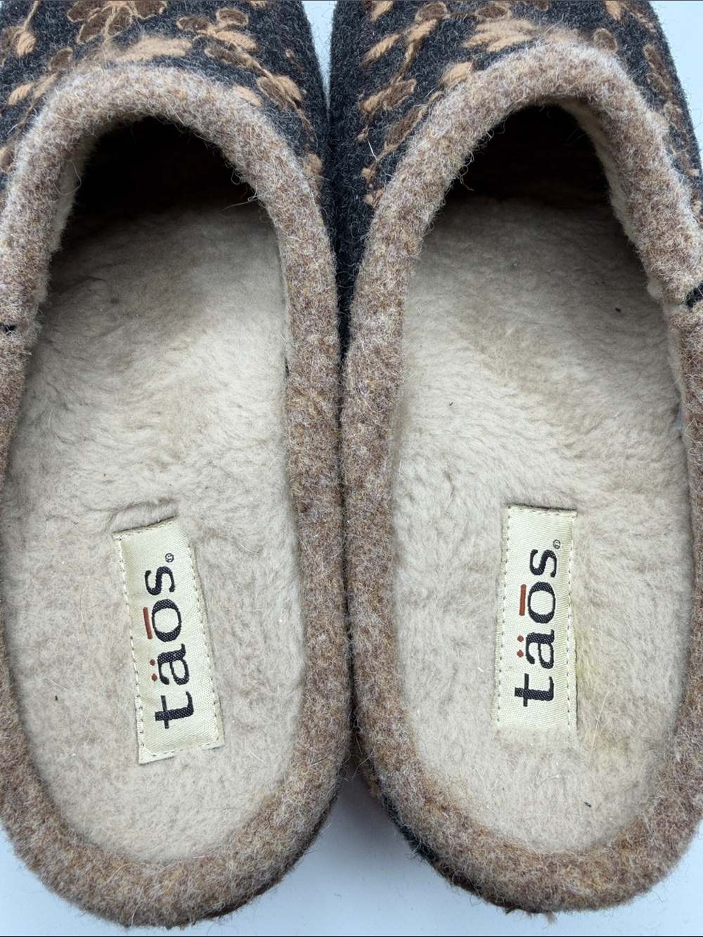 Taos Woolderness 2 Women's Open Back Clogs Navy Wool Size 42(US 11-11.5) - Picture 4 of 7